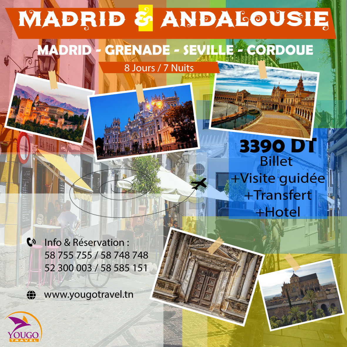 MADRID/ANDALOUSIE