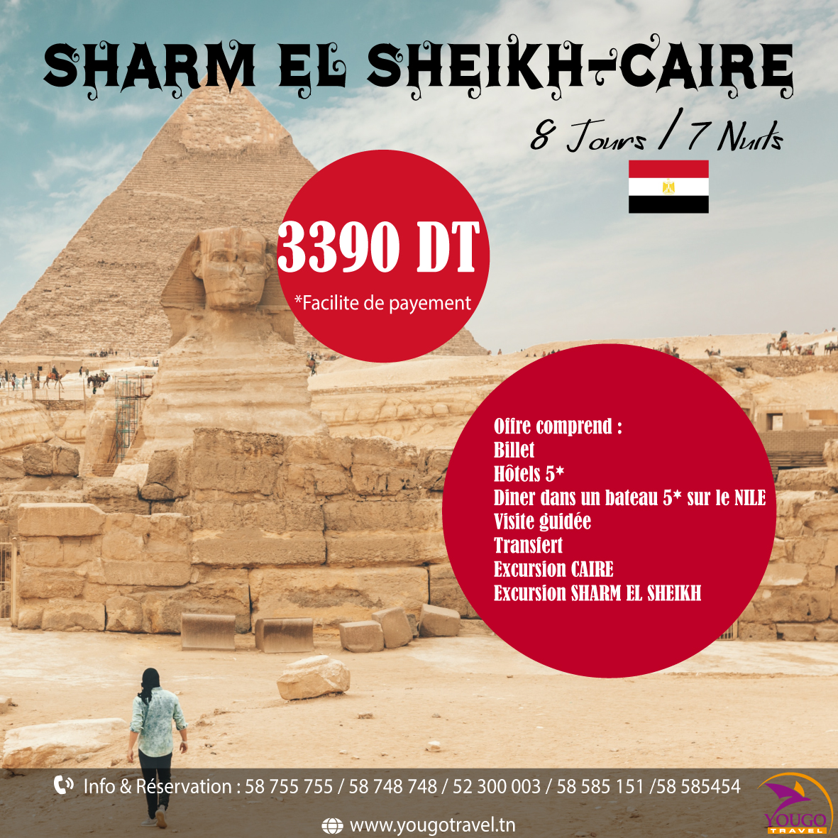SHARM EL SHEIKH - CAIRE 